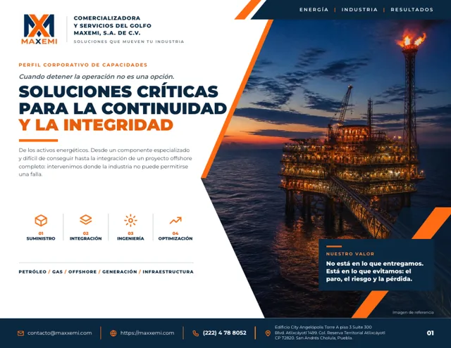 Portada del documento Perfil corporativo de capacidades