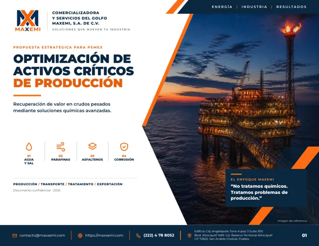 Portada del documento Optimización de activos críticos de producción